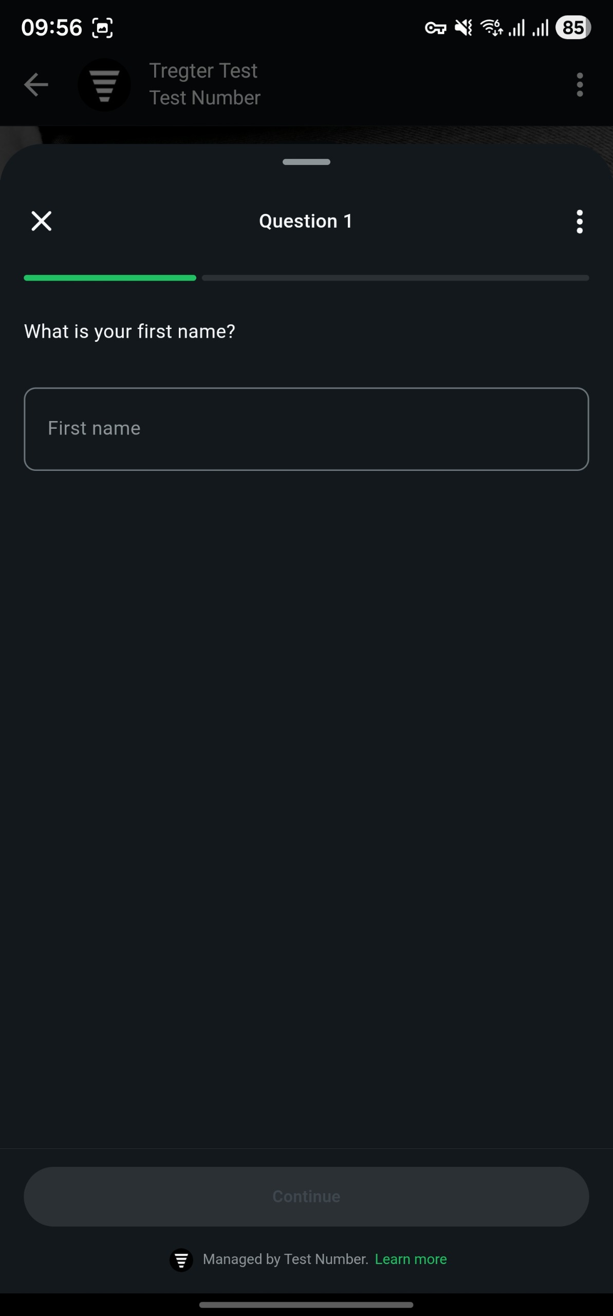 First name question